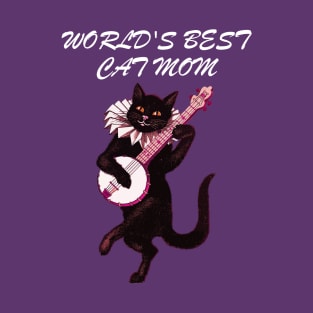 World's Best Cat Mom Gifts T-Shirt