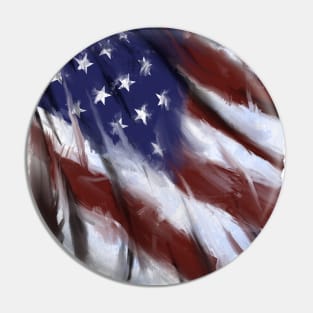 American Flag Pin