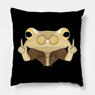 stylish frog Pillow