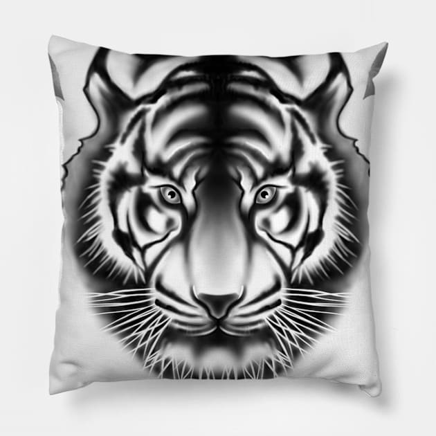 Tiger Pillow by BSKR