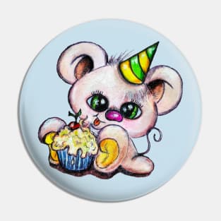 Happy mouse Pin