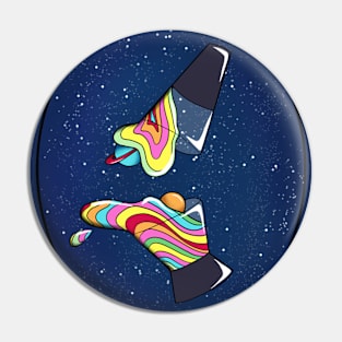 Welcome to the Groovyverse Pin