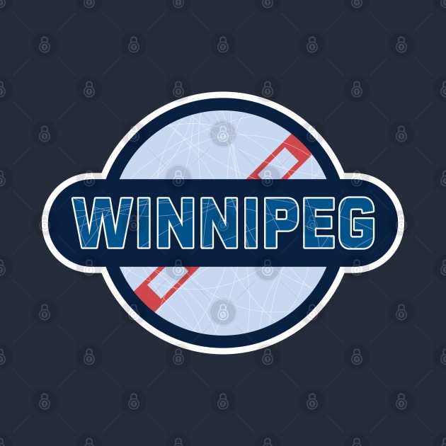 Winnipeg Jets Hockey by Fourteen21 Designs