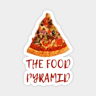 The food pyramid Magnet