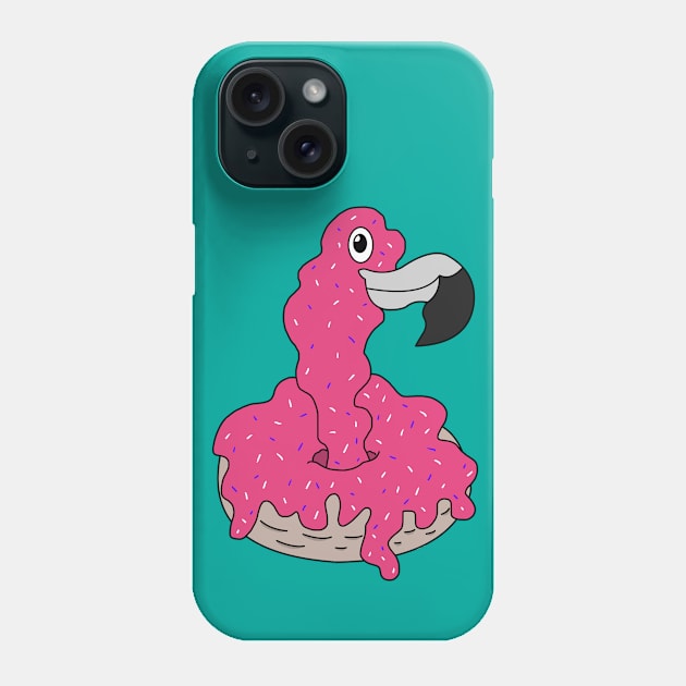 Flamingo Donut Phone Case by mm92