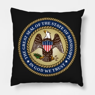 Mississippi Coat of Arms Pillow