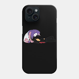 the beauty and Pink lion panda unicorn Phone Case