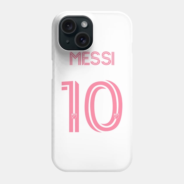 Messi Inter Miami Phone Case by Alfa Centauri