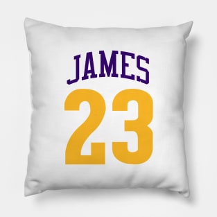 Los Angeles james 23 Pillow