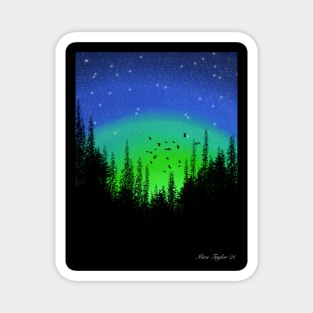 Nighttime Nature Magnet