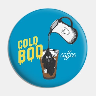 Cold Boo Coffee Pin