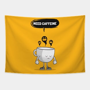 Need Caffeine design Tapestry