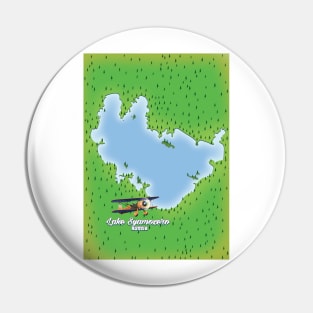 Lake Syamozero Russia Map Pin