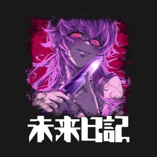 Yuno Gasai Madness Unleashed T-Shirt