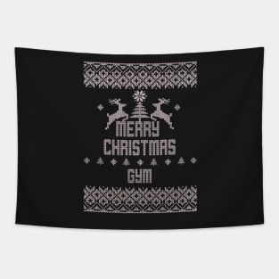 Merry Christmas GYM Tapestry