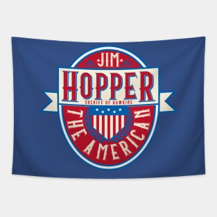 Sheriff Hopper The American - Beer Label Tapestry