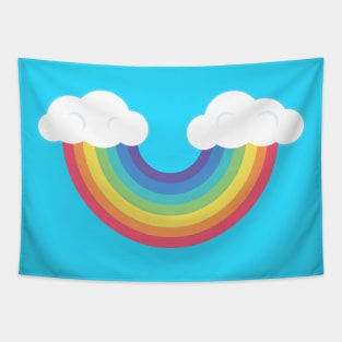 Rainbow Smile Upsidedown Tapestry