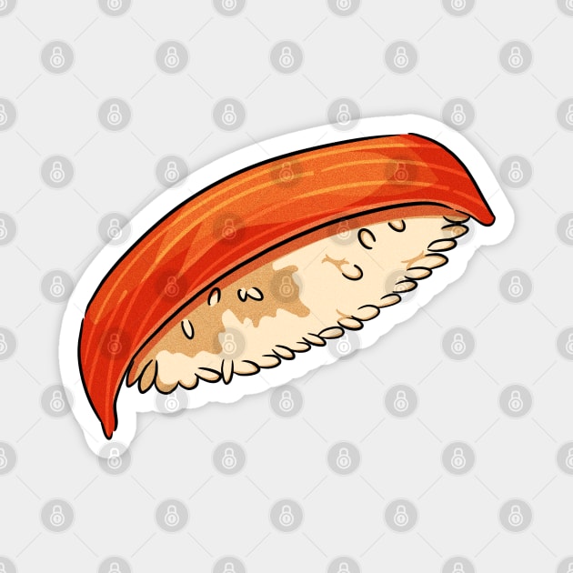 Salmon Sushi Magnet by Beemeapss
