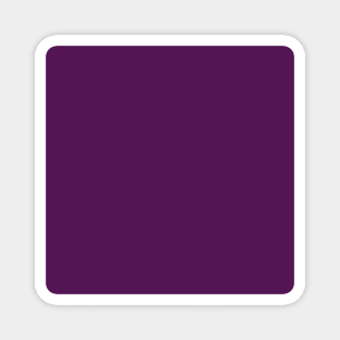 Preppy elegant boho chic solid simple plain  purple Magnet