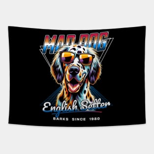 Mad Dog English Setter Dog Tapestry