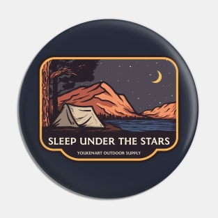 Sleep Under The Stars Pin