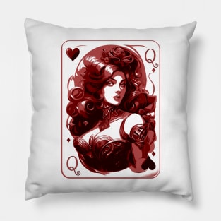 Queen of Hearts Pillow