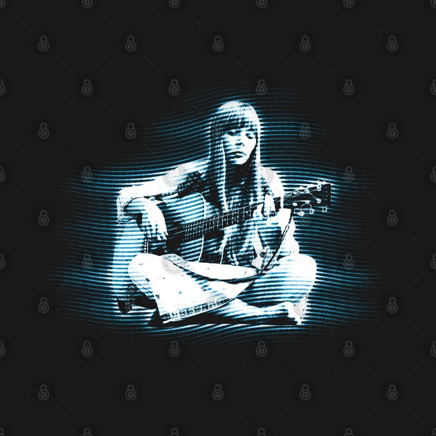 Joni Mitchell Forever Pay Tribute to the Iconic Singer-Songwriter with a Classic Music-Inspired Tee by Angel Shopworks