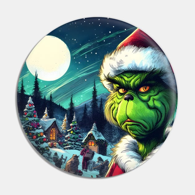 Whimsical Holidays: Grinch-Inspired Artwork and Festive Delights Pin by insaneLEDP