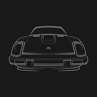 1983 Datsun 280ZX - front stencil, white T-Shirt