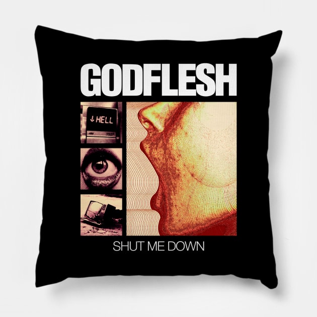 This Is Godflesh Pillow by fuzzdevil