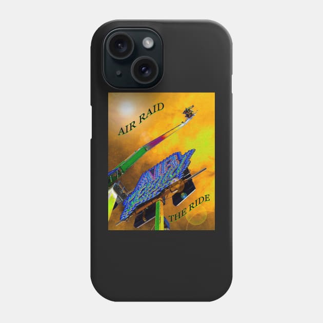 Air Raid the ride poster art Phone Case by dltphoto