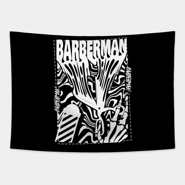 Barberman Tapestry by Insomnia_Project