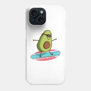 Carpinteria California Avocado Surfing Phone Case