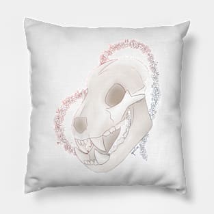 Leo Skull - Colour Outline Pillow