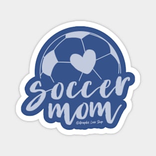 Soccer Mom Pale Blue © GraphicLoveShop Magnet