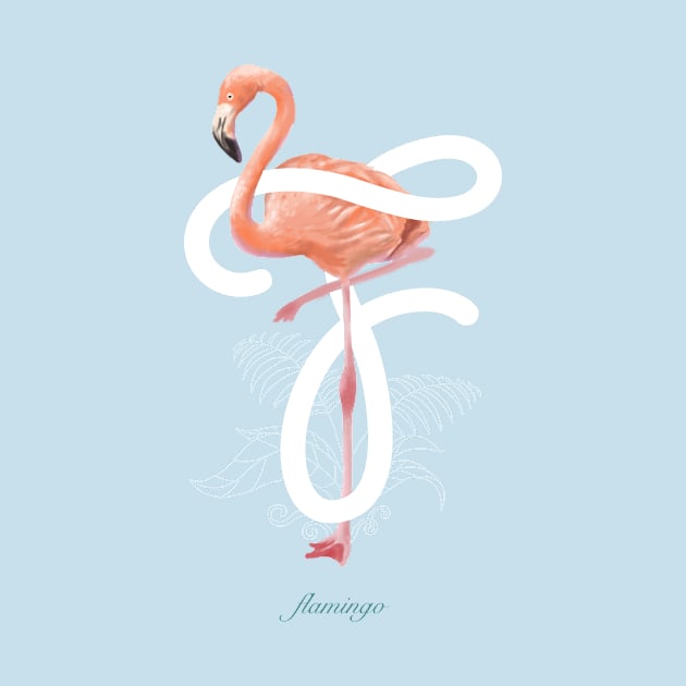 F for Flamingo by AaronRandy