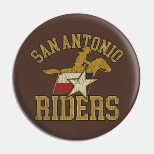 San Antonio Riders 1991 Pin