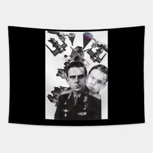 The death of cosmonaut Vladimir Komarov. Tapestry