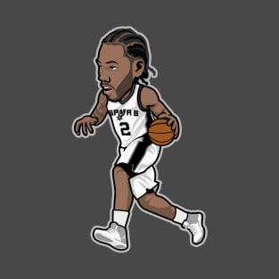 Kawhi Leonard Cartoon Fan T-Shirt