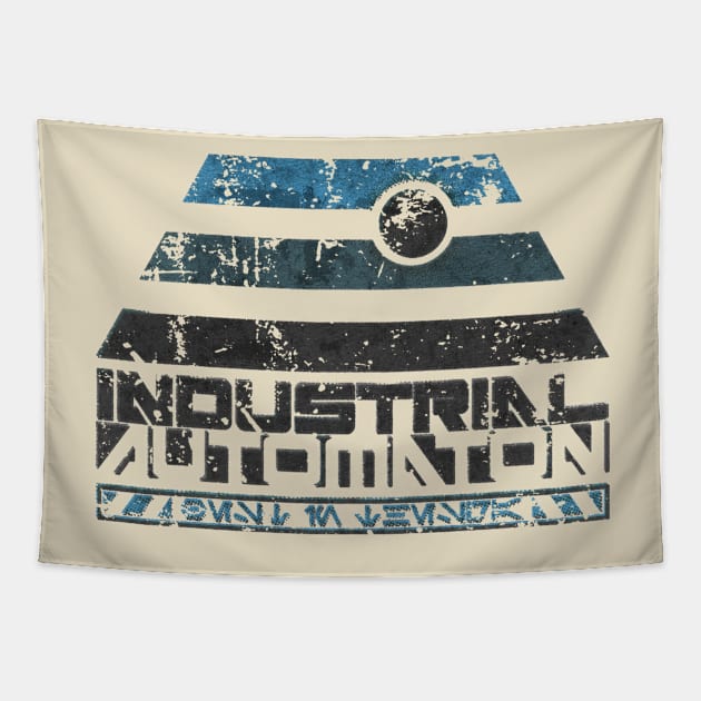 Industrial Automaton Vintage Tapestry by JCD666