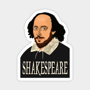 William Shakespeare The Bard Magnet