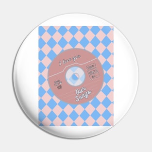 Love  Song Compact Disc Cover Pin