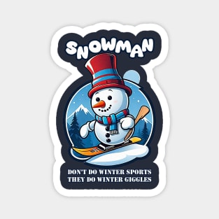 snowman Magnet