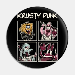 KRUSTY PUNK Pin