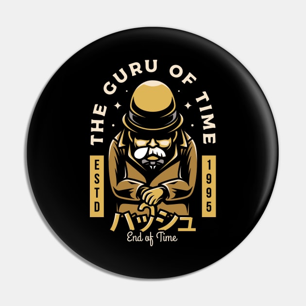 The Guru of Time Pin by Alundrart