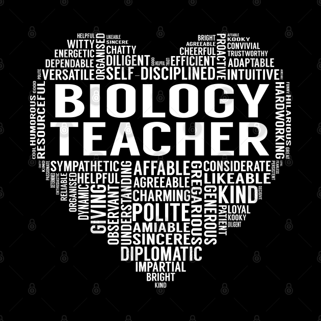 Biology Teacher Heart by LotusTee