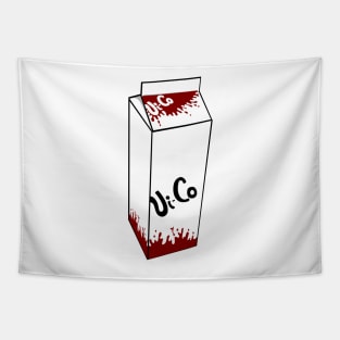 Saskatchewan Chocolate Milk Carton Tapestry