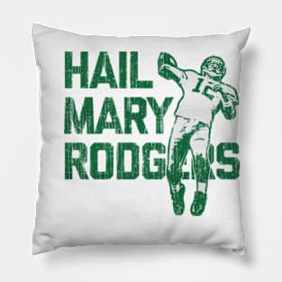 Aaron Rodgers Green Bay Hail Mary Pillow