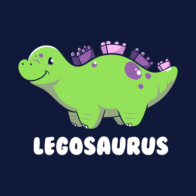 Legosaurus Dinosaur Kids by Tobe Fonseca by Tobe_Fonseca