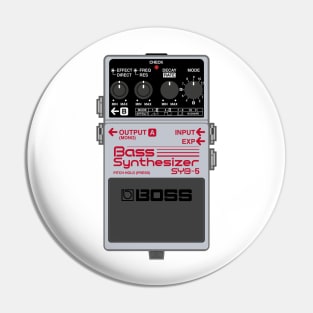 Boss SYB-5 Bass Synthesizer Guitar Effect Pedal Pin